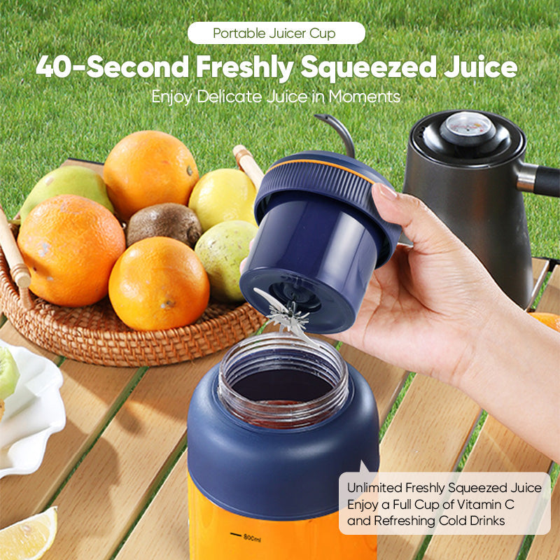 Portable Cordless Electric Juicer Blender Cup