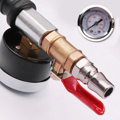 Heavy-Duty Tire Inflator with Pressure Gauge – Always the Right Pressure 🔥 Sturdy, Accurate & Reliable