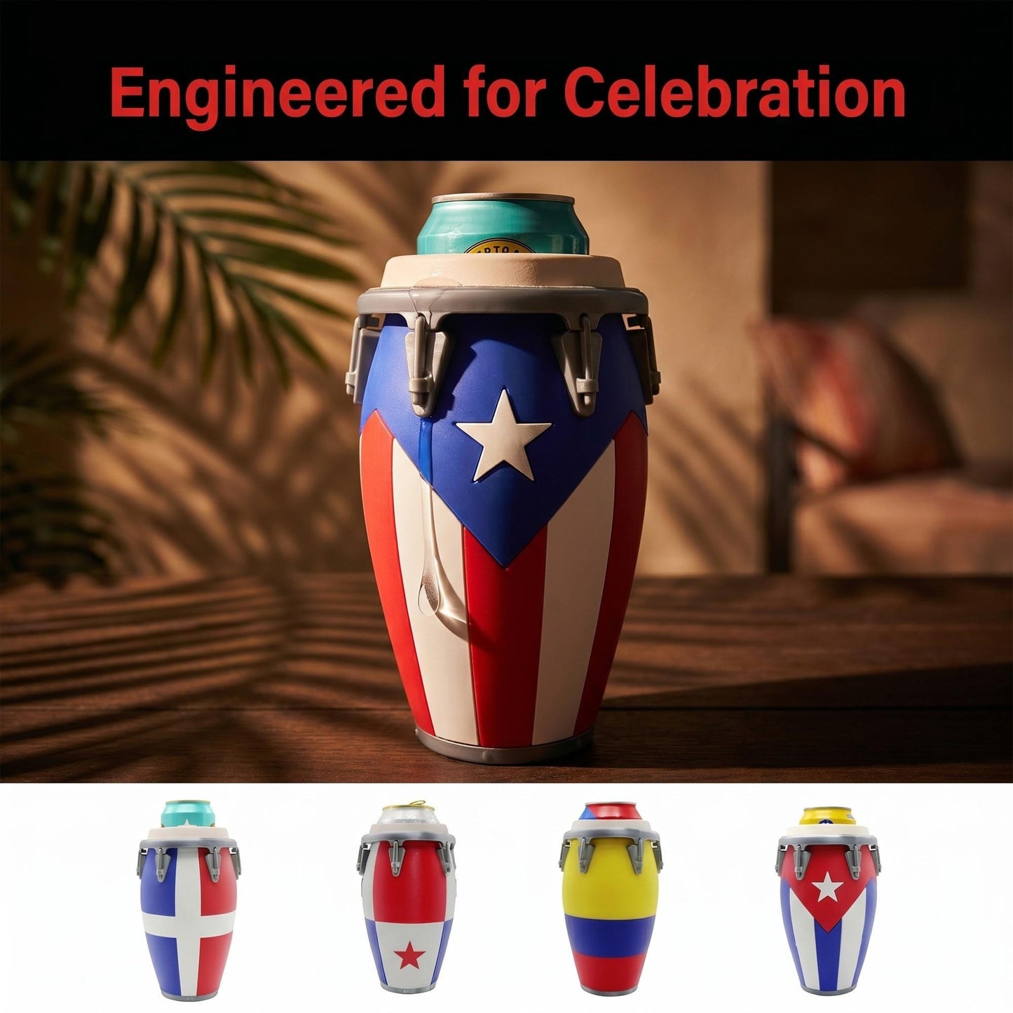 🔥Hot Sale🥁 Conga Style Can Holder