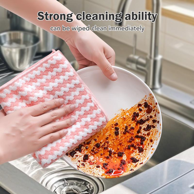 10-Pack Microfiber Cleaning Cloths