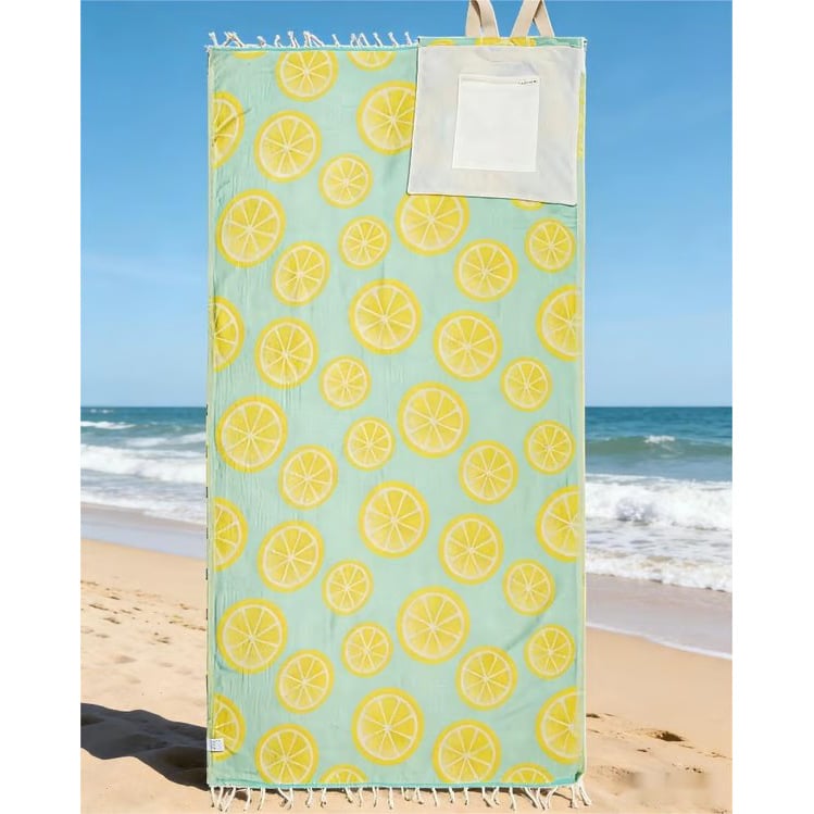 🏖️ 2-in-1 Convertible Towel & Backpack with Inner Zip Pocket & Sand-Repelling Fabric