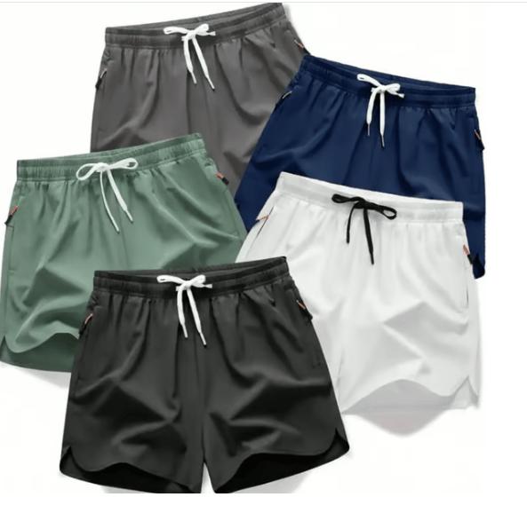 🏃‍♂️Men's  Running Shorts – Quick-Dry Athletic Gym Shorts (1 / 5 Pack)