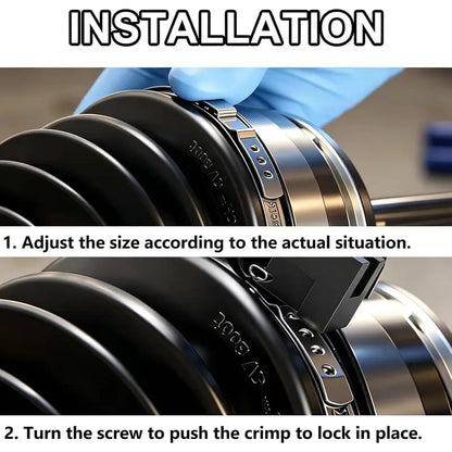 🔧 Single Ear CV Boot Clamp Crimper Tool for Car Axle Repair