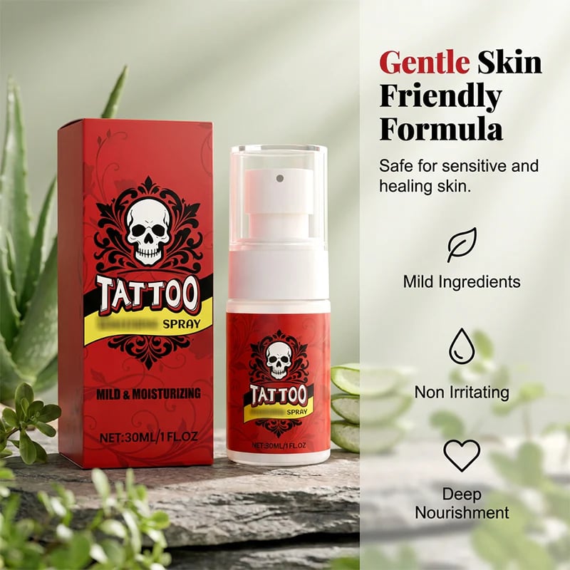 🔥Buy 2 get 1 Free!!🔥 💥 50K+ sold!💉 Tattoo aftercare spray – ultra-fine mist, hydrates, revives ink vibrancy. 🎨✨