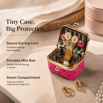 Mini Polka Dot Jewelry Box🎀