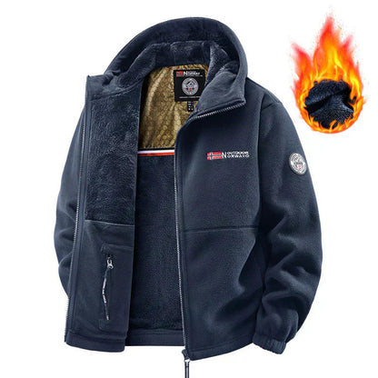 🔥Upgraded Unisex Hooded Casual Graphene Heated Insulated Jacket (with Internal Pockets)