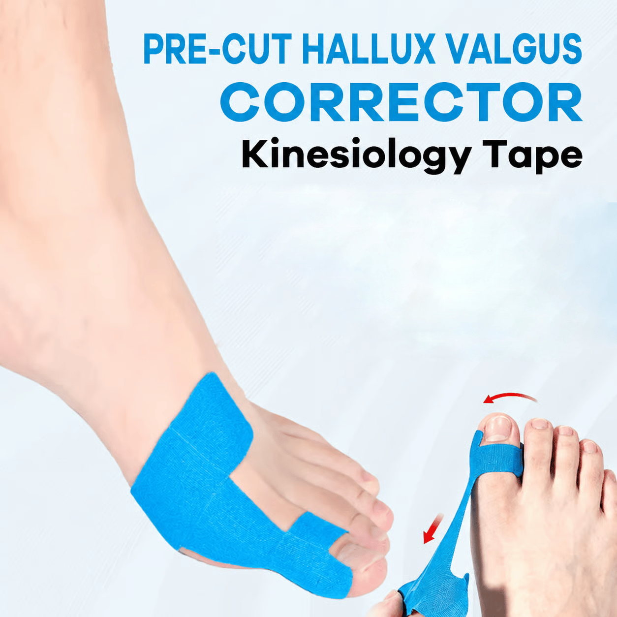 🔥Pre-Cut Kinesiology Tape for Correcting Bunions