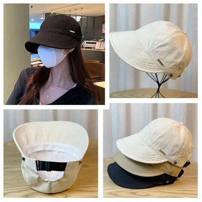 🏆Limited Sale 49% OFF☀️Women's Wide Brim Sun-protection Cap