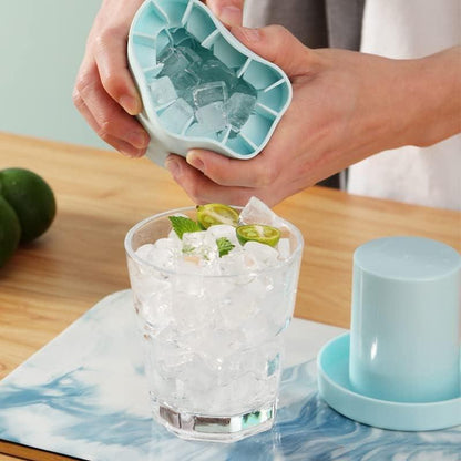 🧊Last Day-Buy 1 Get 1 Free❄️Quick Freezing Silicone Ice Cube Mold