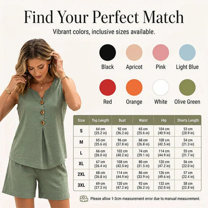 Women's Summer Casual 2-Piece Outfit