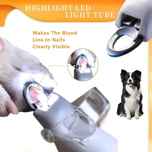 LED lighting for claw trimming – 5X magnification