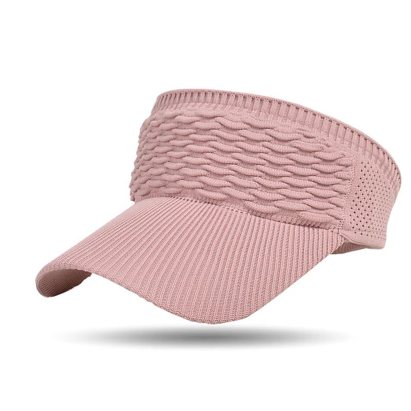 🔥Women’s High Ponytail Visor Hat 🧢 Breathable, Open-Top UV400 Protection ☀️Perfect for Running, Hiking, Beach Days & Everyday “That Girl” Style 💁‍♀️✨