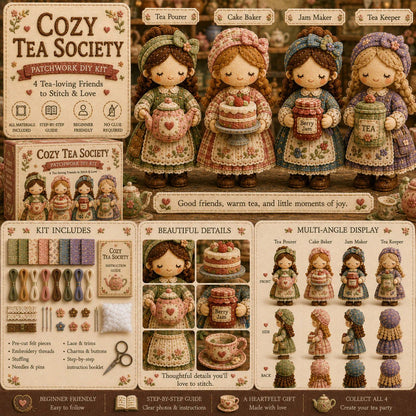 💕Hot Sale 49% OFF❤️‍🔥Tiny Worlds Collection – Patchwork DIY Kit Series