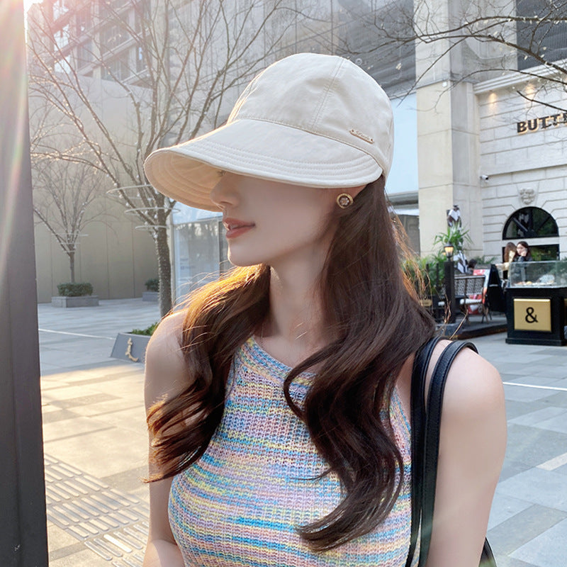 🏆Limited Sale 49% OFF☀️Women's Wide Brim Sun-protection Cap
