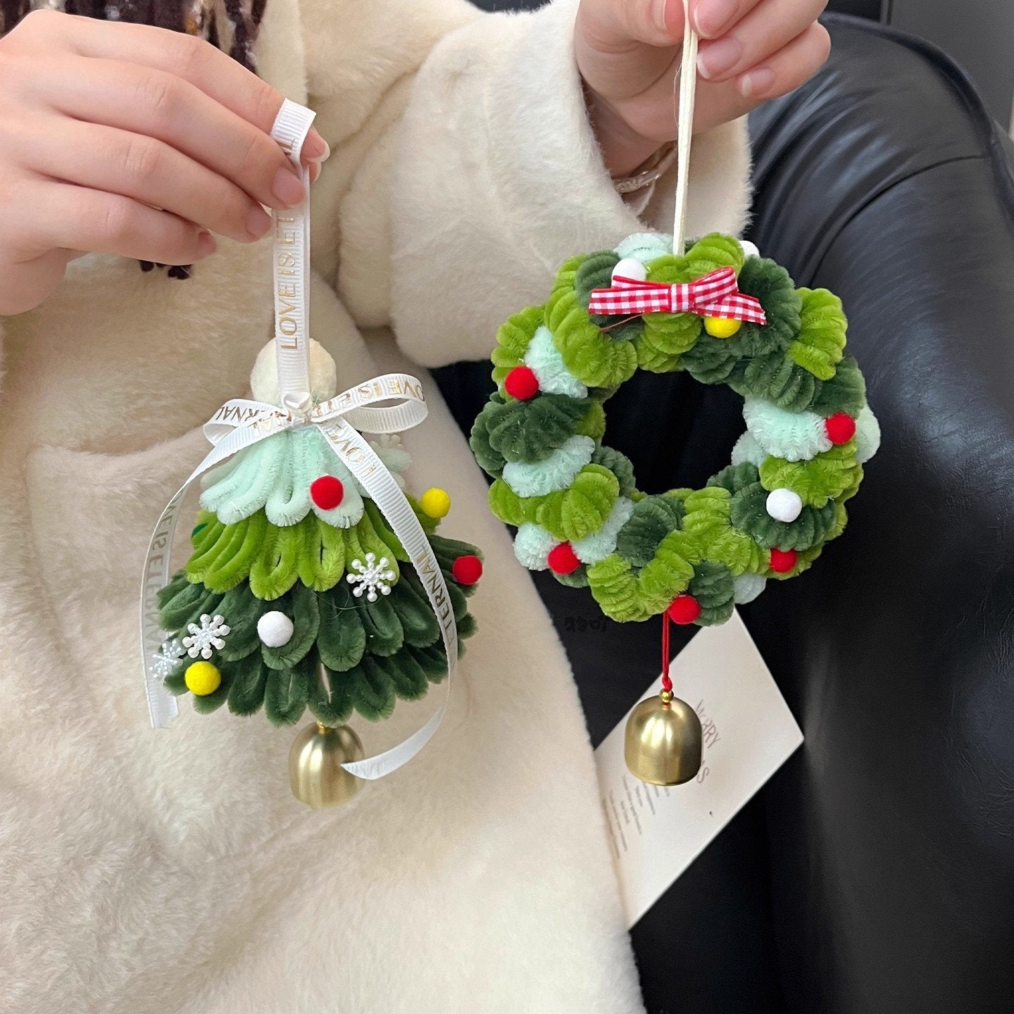 DIY Twist-Tie Christmas Tree & Wreath Kit - Handmake Your Cozy Holiday Magic