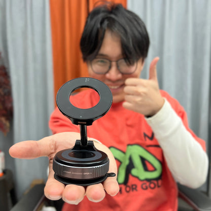 Twist-Lock Magnetic Phone Mount – Strong Suction 360° Adjustable Multi-Surface Holder
