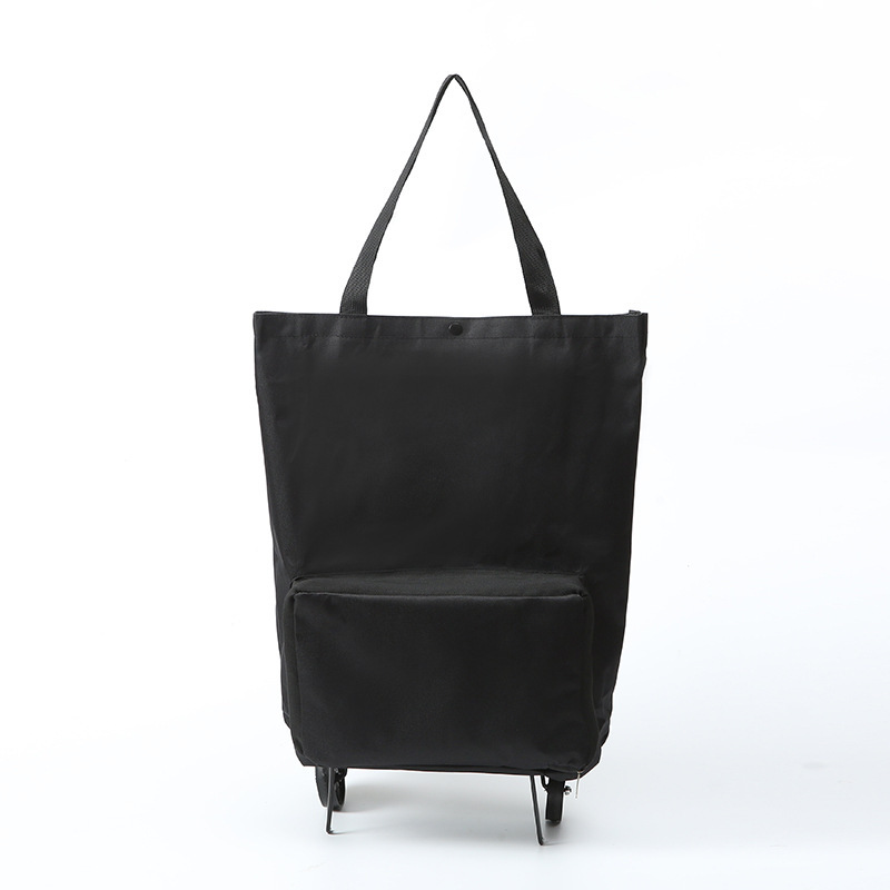 🛍️✨ Convertible shopping tote – hides wheels, holds 20kg, expands with zipper!