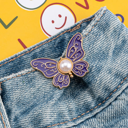 🎀 LIMITED-TIME BUY 1 GET 1 FREE! ✨ Removable Butterfly Waist Buckle – No-Tool, Adjustable, Hourglass Shape 🦋