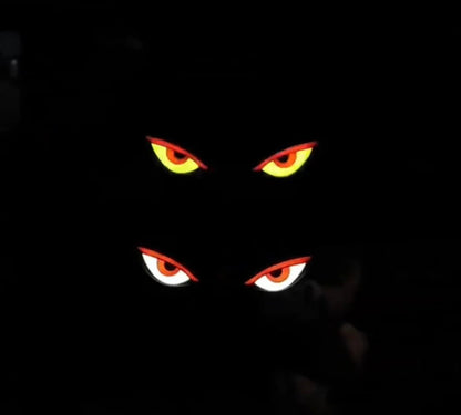 Solar Demon Eye LED Car Window Light