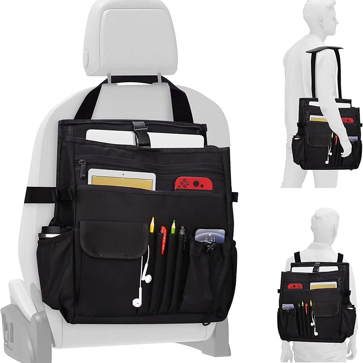 Car Organiser Briefcase with Separate Pocket