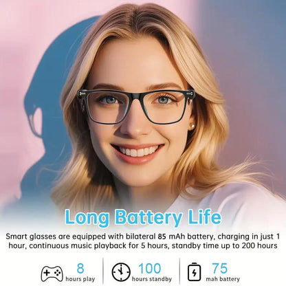 AI Interpretation Smart Glasses, with 33 Languages, Chatgpt, Audio Glasses for Men And Women