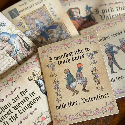 🔥Last Day Promotion 49% OFF🔥- Medieval Valentine's Cards