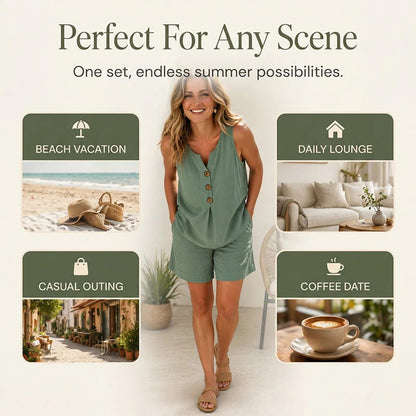Women's Summer Casual 2-Piece Outfit