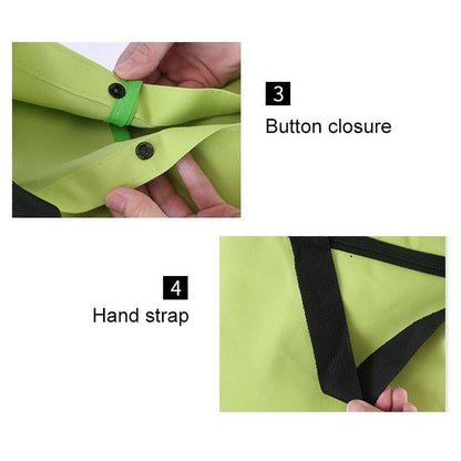 🛍️✨ Convertible shopping tote – hides wheels, holds 20kg, expands with zipper!