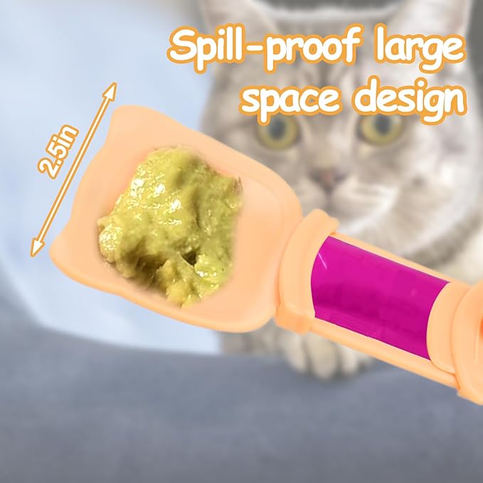 🔥Last Day Promotion - 49% OFF🎁New Happy Cat Treat Spoon