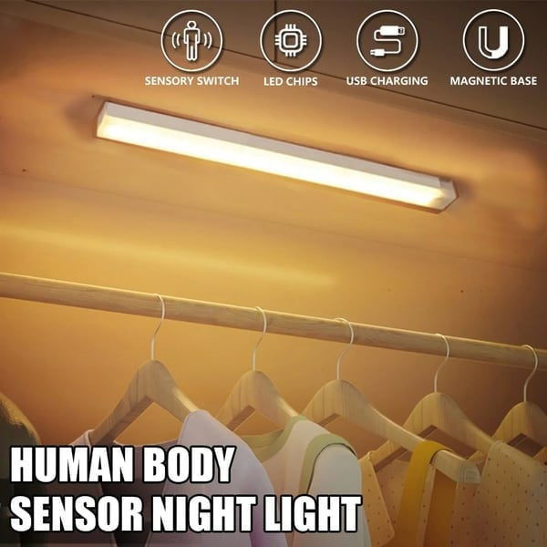 💡Punch-free Smart Sensor Magnetic Rechargeable LED Lights