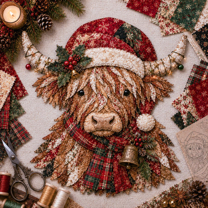 🎅Christmas Patchwork Fabric DIY Decor Kit