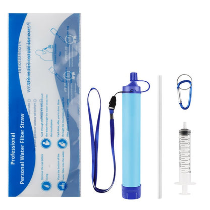 2026 Personal Straw Water Filter for Camping, Hiking, Survival, Emergency, Travel