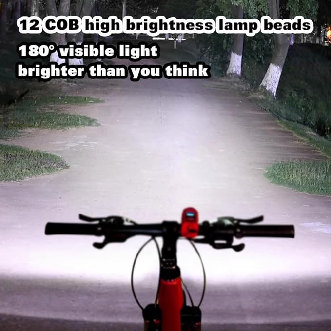 Woyuosn 2-in-1 Bike Light and Horn