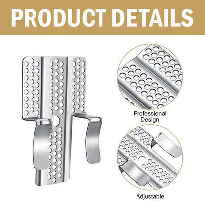 10pcs Drywall Fastener Clips, Stainless Steel Drywall Repair Clips with 20pcs Screws Fits 1/2" and 5/8" Panels
