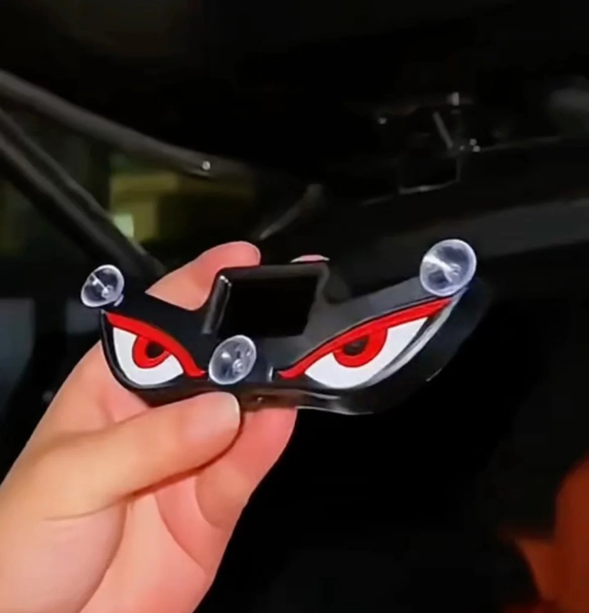 Solar Demon Eye LED Car Window Light