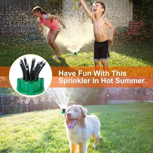 💦Adjustable Multi-Nozzle Lawn Sprinkler