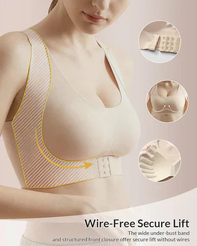 💐AlignLift Posture-Perfect Wireless Bra – All-Day Comfort, Breathable & Summer-Ready 💕