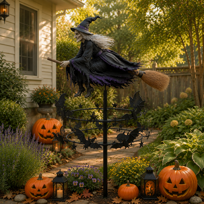 🔥Halloween Early Bird Offer: 49% off🧙‍♀️ The Enchanted Witch Garden Wind Spinner