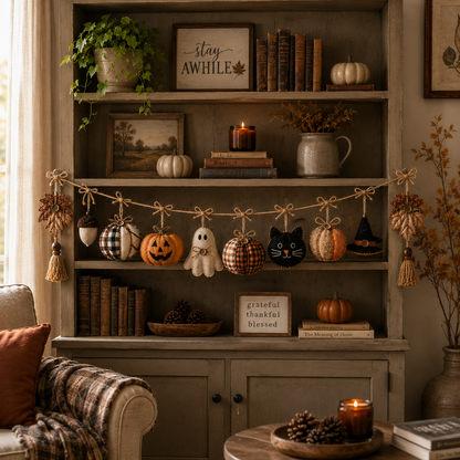 Cozy Fall Fabric Garland