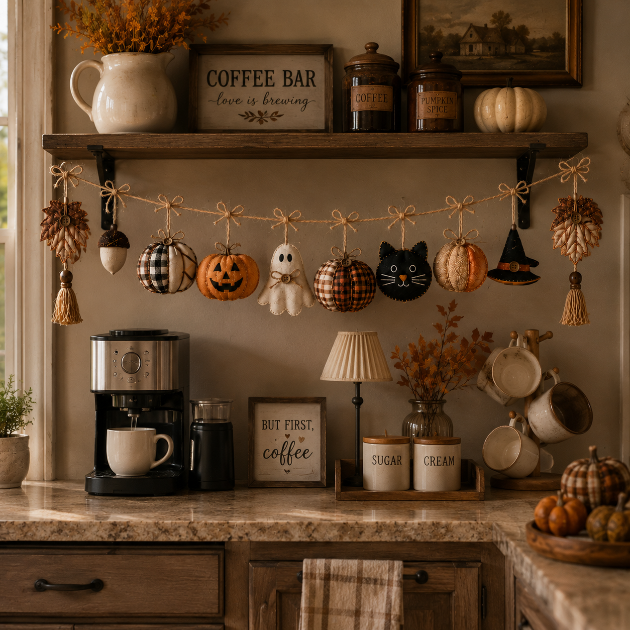 Cozy Fall Fabric Garland