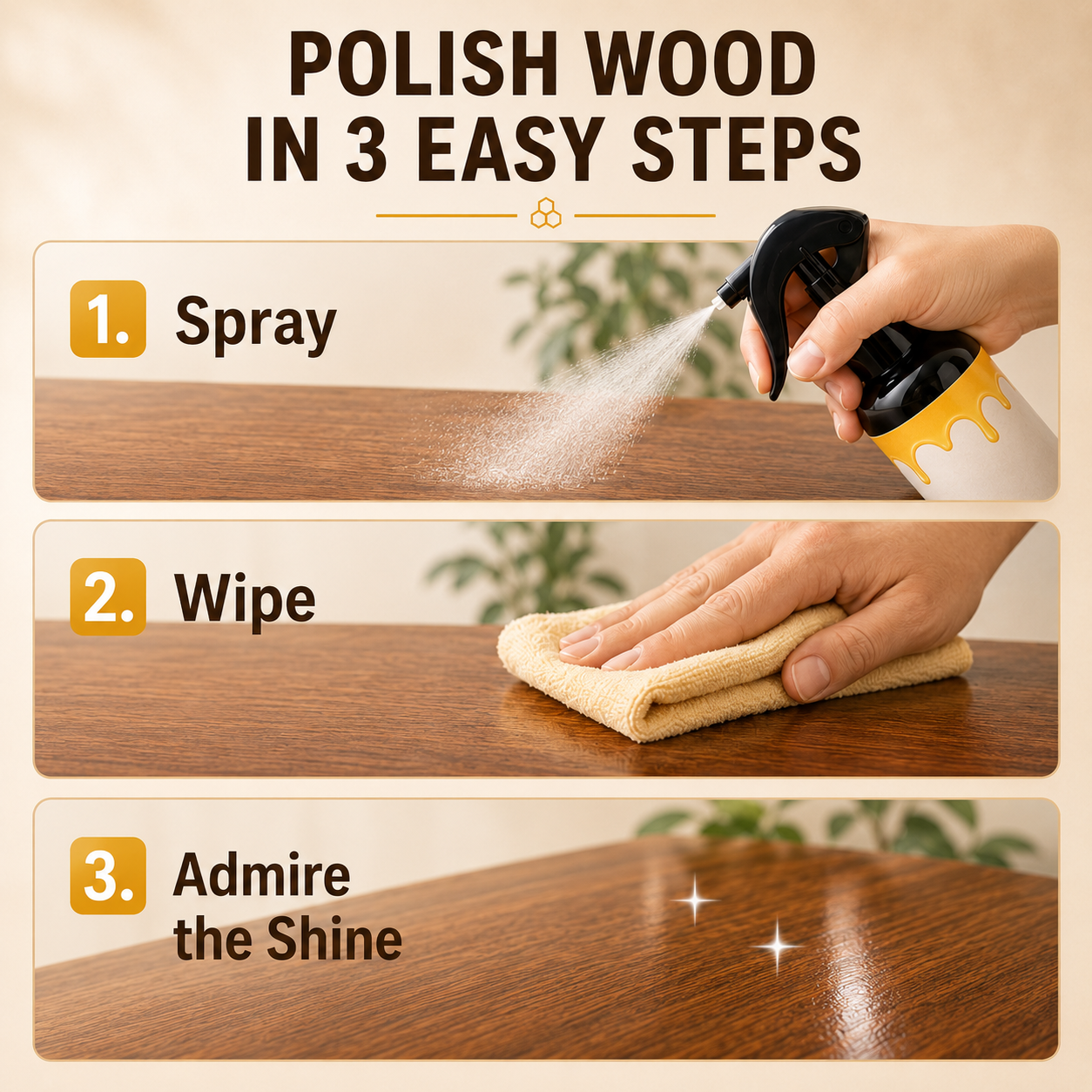 🐝Last Day 49% OFF 🔥Natural Beeswax Repairing and Care Spray🛒