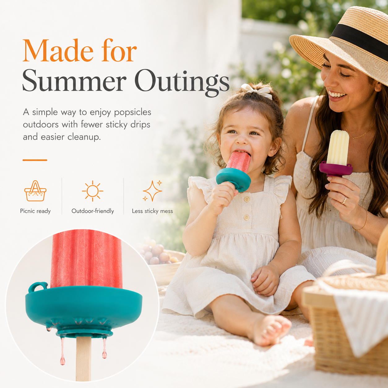 ✨Popsicle Drip Catcher