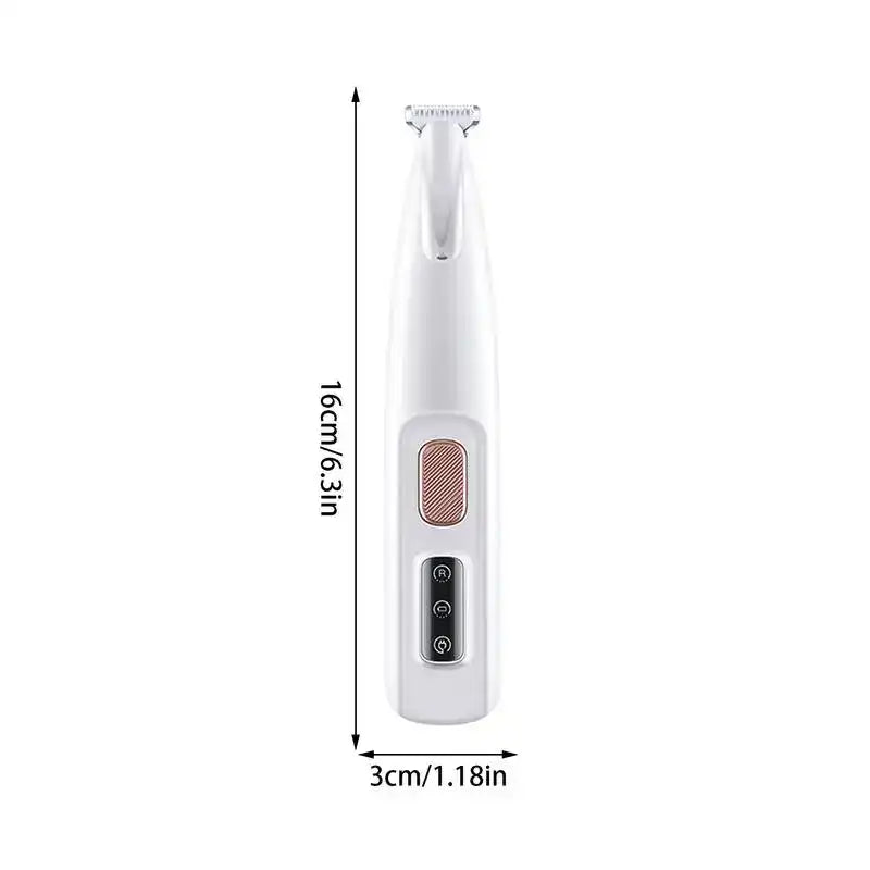 ✂️🐾Precision Pet Trimmer – Safe Grooming for Paws, Eyes & Tail with LED Light