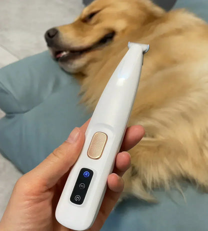 ✂️🐾Precision Pet Trimmer – Safe Grooming for Paws, Eyes & Tail with LED Light