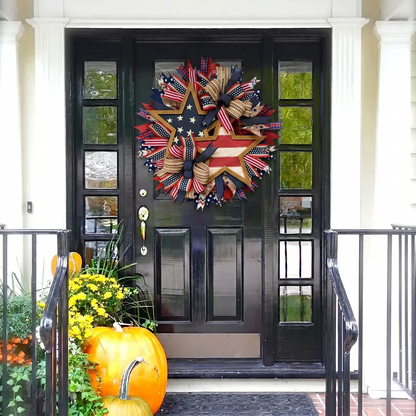 🔥Flash Sale-50% Off🔥Honor the Journey: The Hand-Crafted 250th Anniversary Tribute Wreath