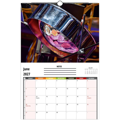 Drums Wall Calendar 2027