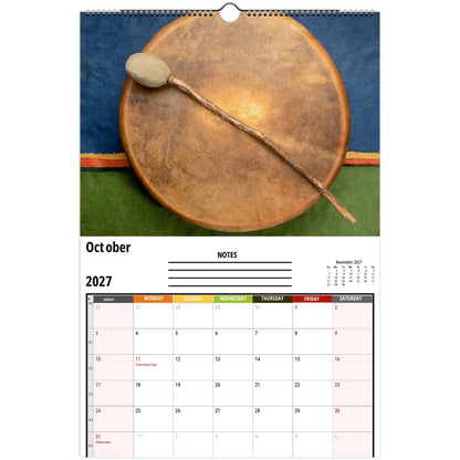 Drums Wall Calendar 2027