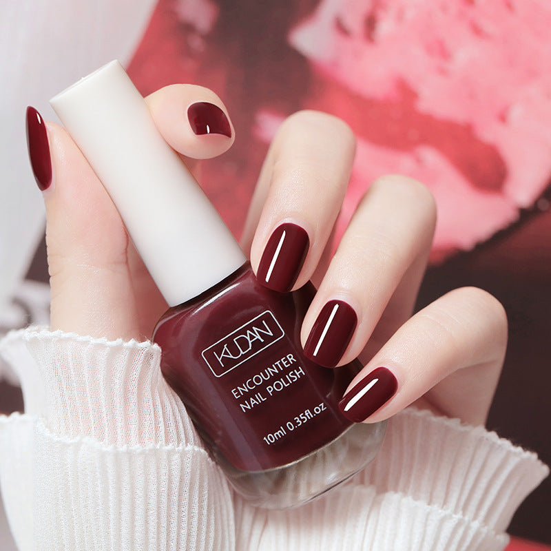 🔥 ENCOUNTER Water-Based Nail Polish – Safe, Breathable & Easy to Remove
