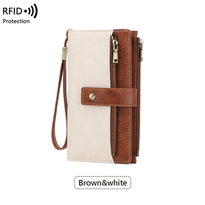 Women's RFID Blocking  Leather Wallet