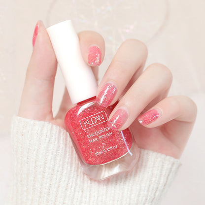 🔥 ENCOUNTER Water-Based Nail Polish – Safe, Breathable & Easy to Remove